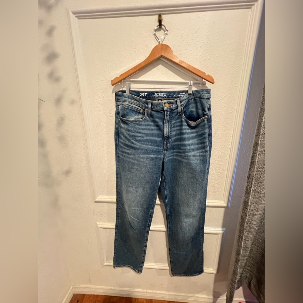 J. Crew Blue Boyfriend Jeans Medium Wash